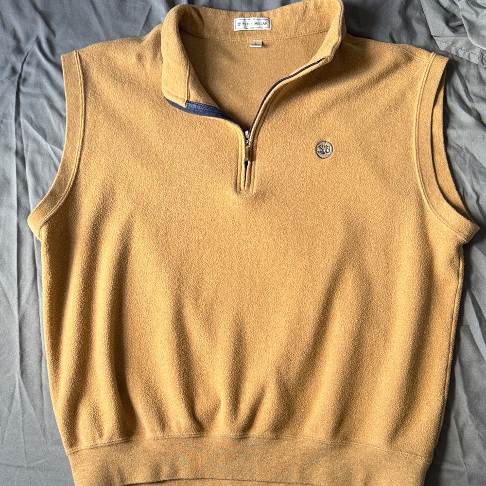 Peter Millar Vintage Quarter Zip Vest